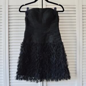 Niteline Black Strapless Dress